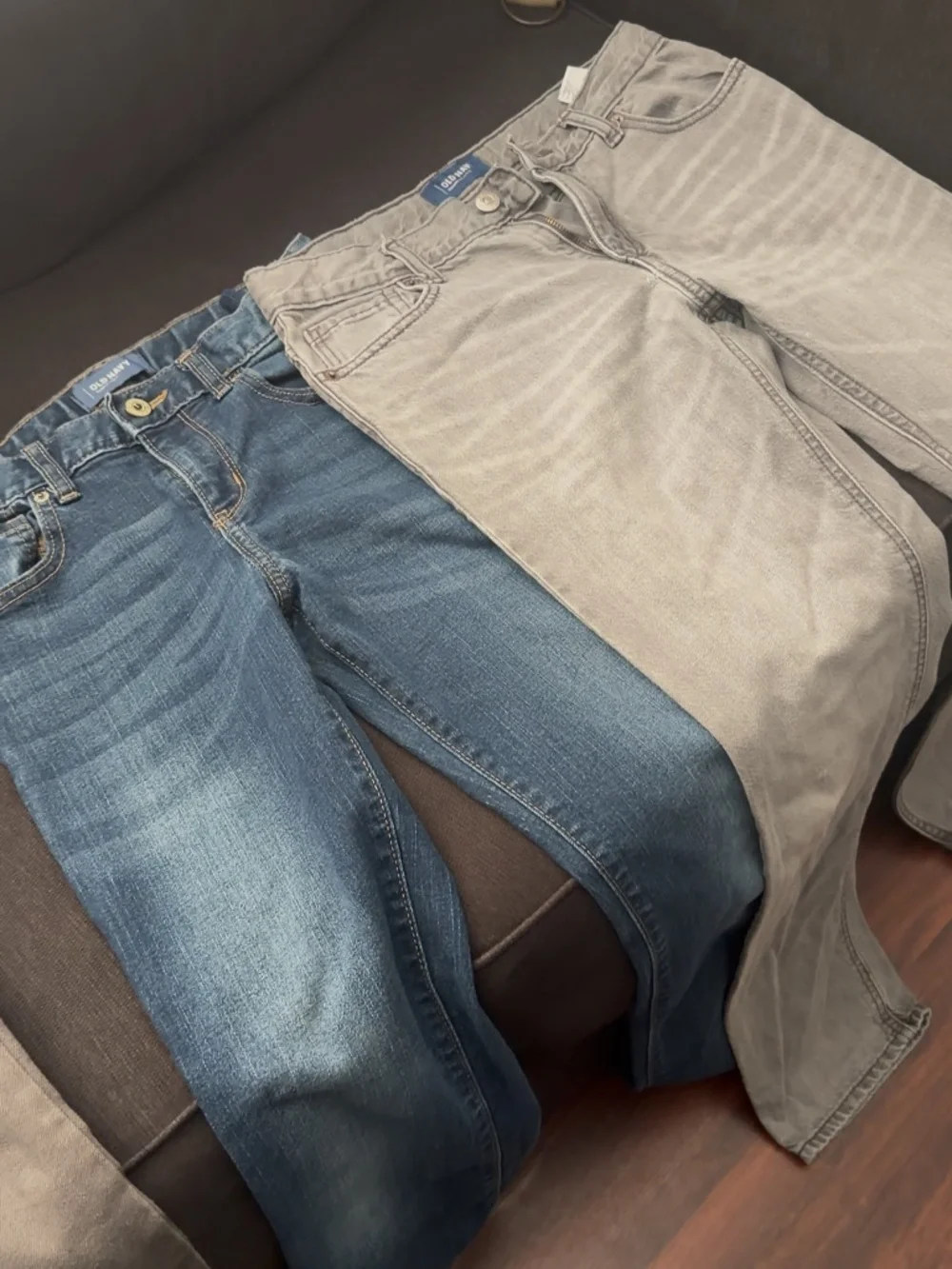 Boys Old Navy Jeans Growth Bundle Lot of 2 Assorted Washes